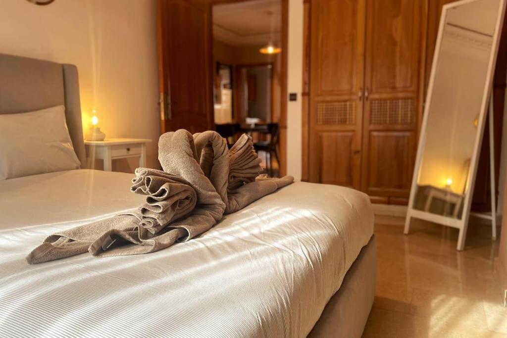 Sunny Terrace & Comfy Beds In Marrakech Apartment Маракеш Екстериор снимка