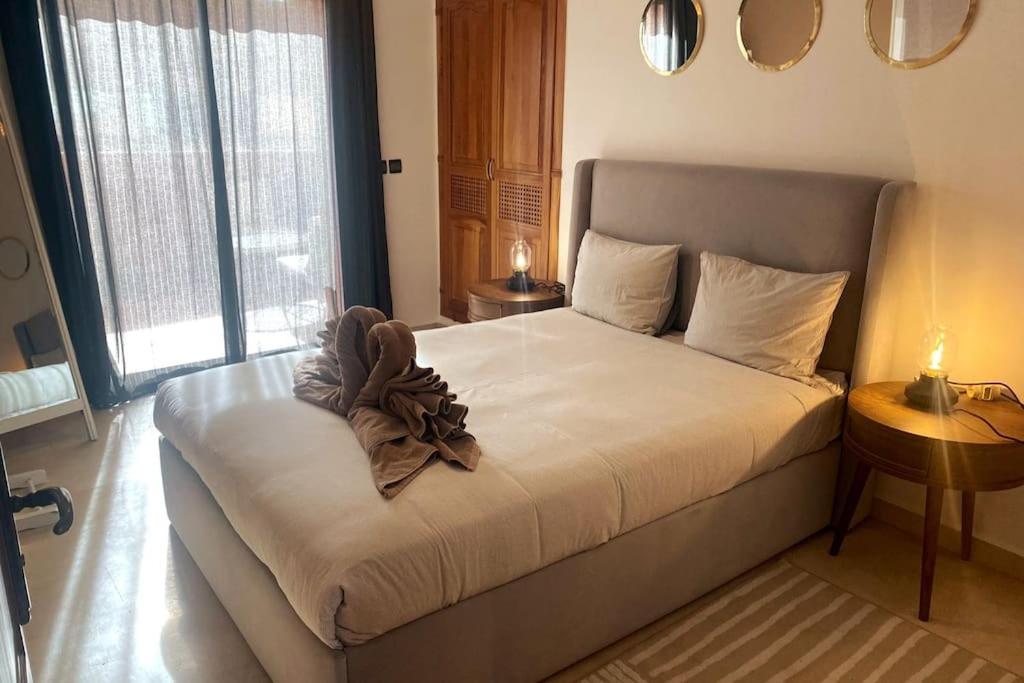 Sunny Terrace & Comfy Beds In Marrakech Apartment Маракеш Екстериор снимка