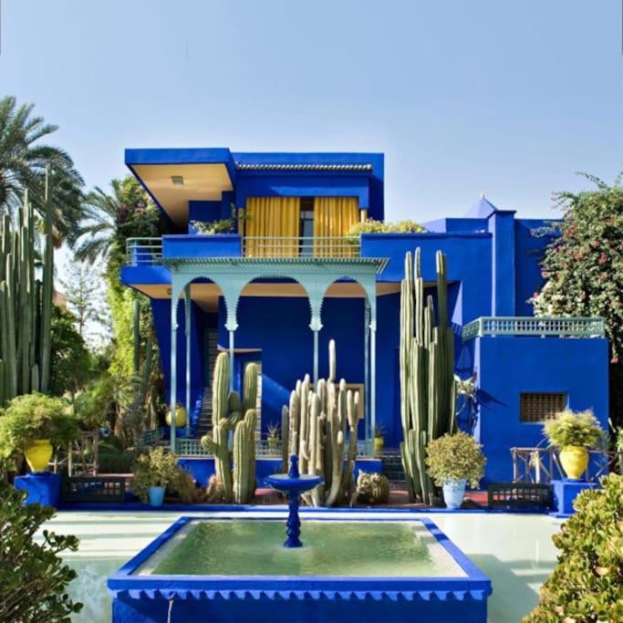 Sunny Terrace & Comfy Beds In Marrakech Apartment Маракеш Екстериор снимка